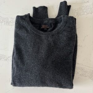 Quince Mongolian Cashmere Crewneck Sweater
